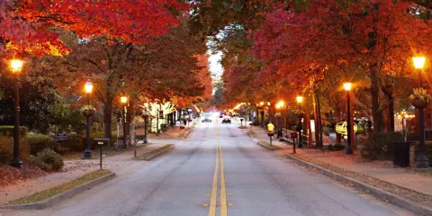 Roswell community in Fulton County, North Metro Atlanta